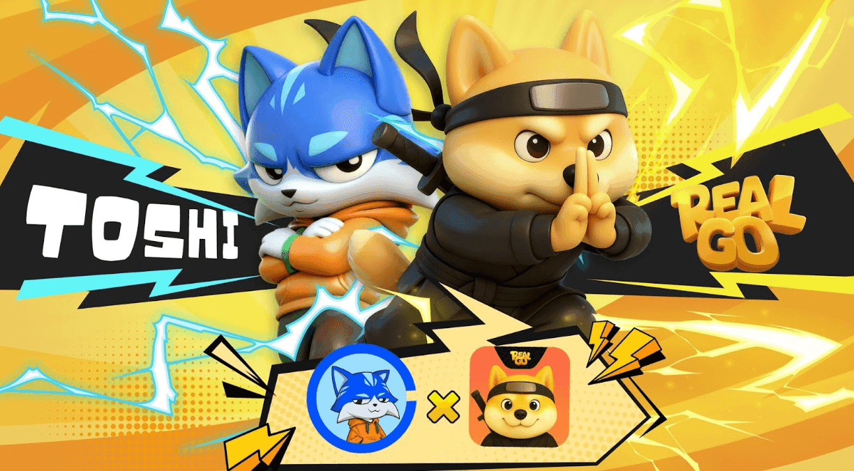 RealGo and TOSHI Partner