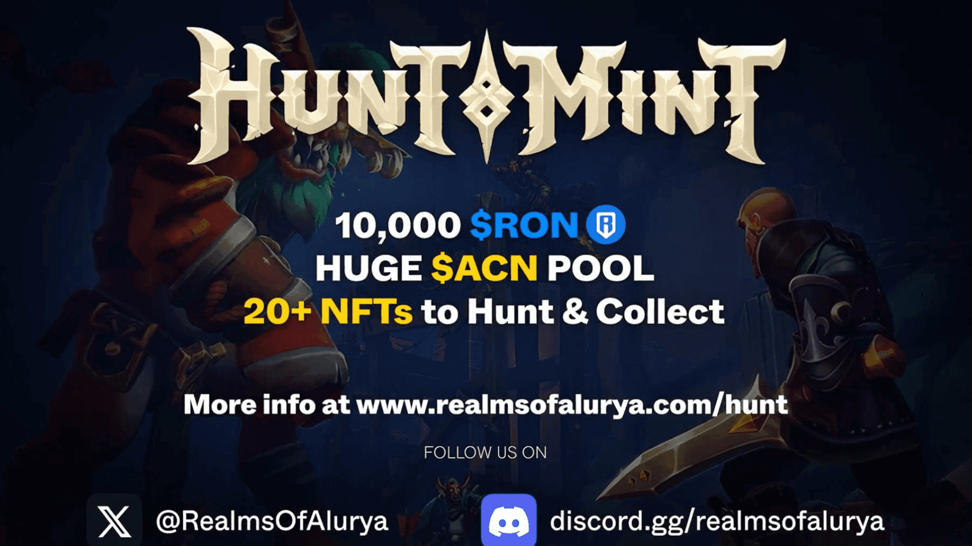 Realms of Alurya's New Hunt and Mint Event image