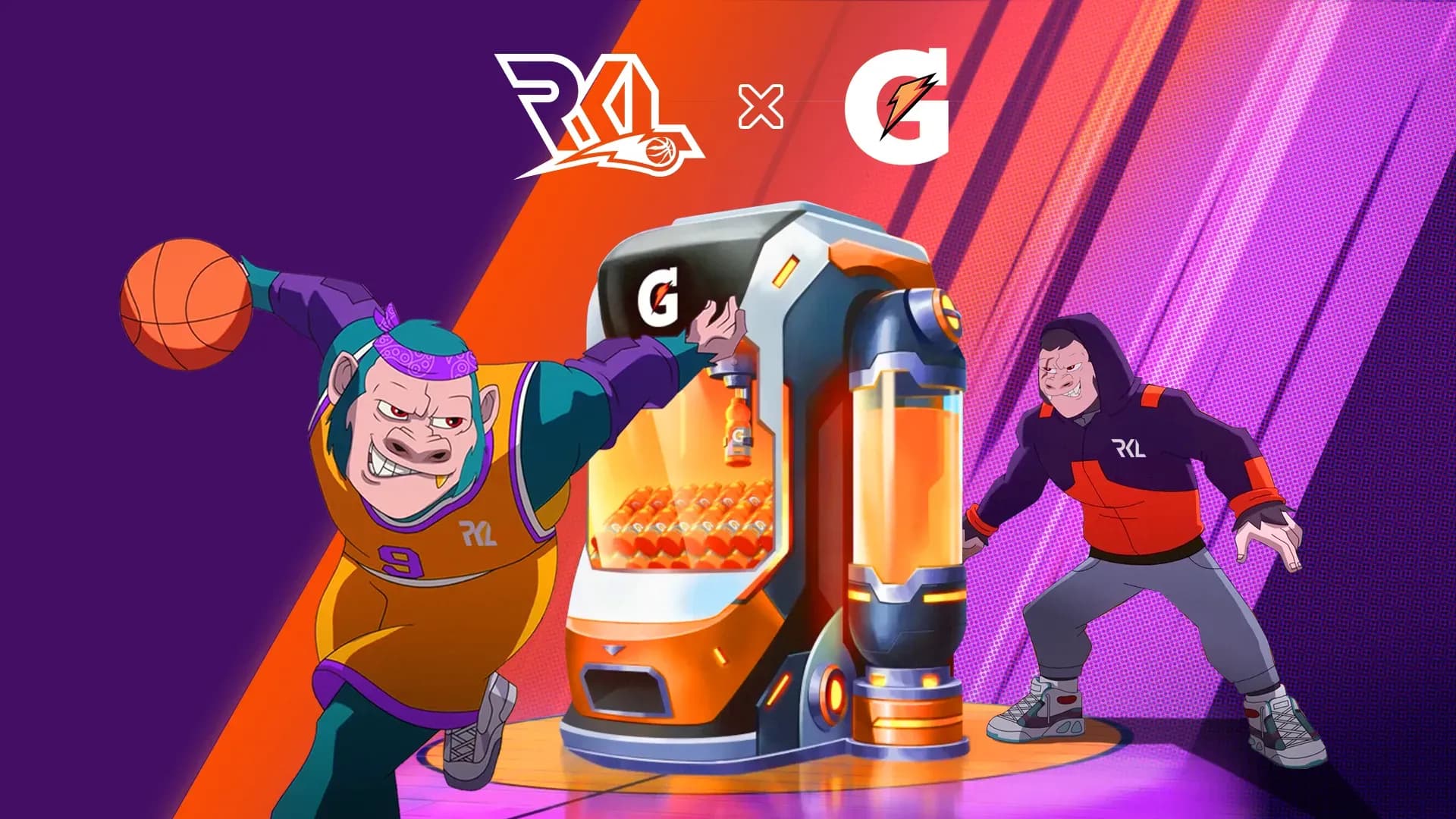 Rumble Kong League Reveals Gatorade Partnership image