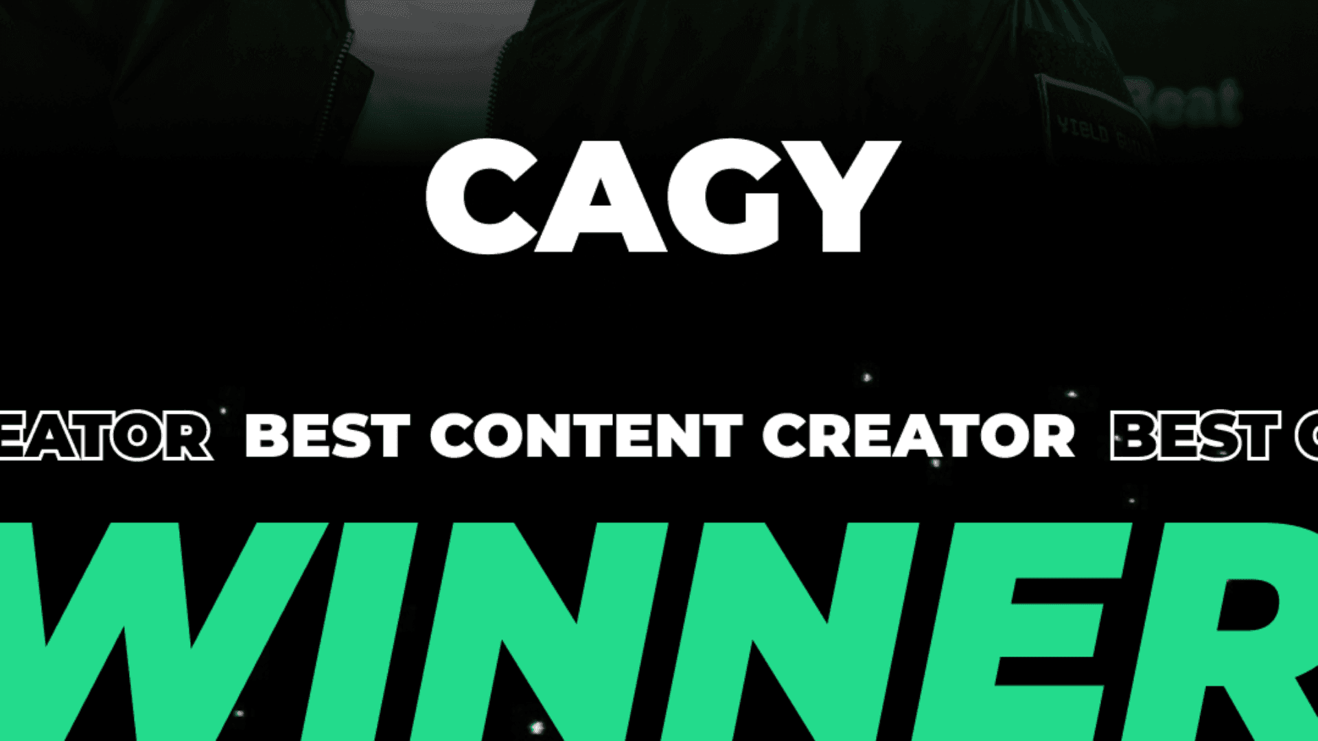 Cagy Wins Best Content Creator image