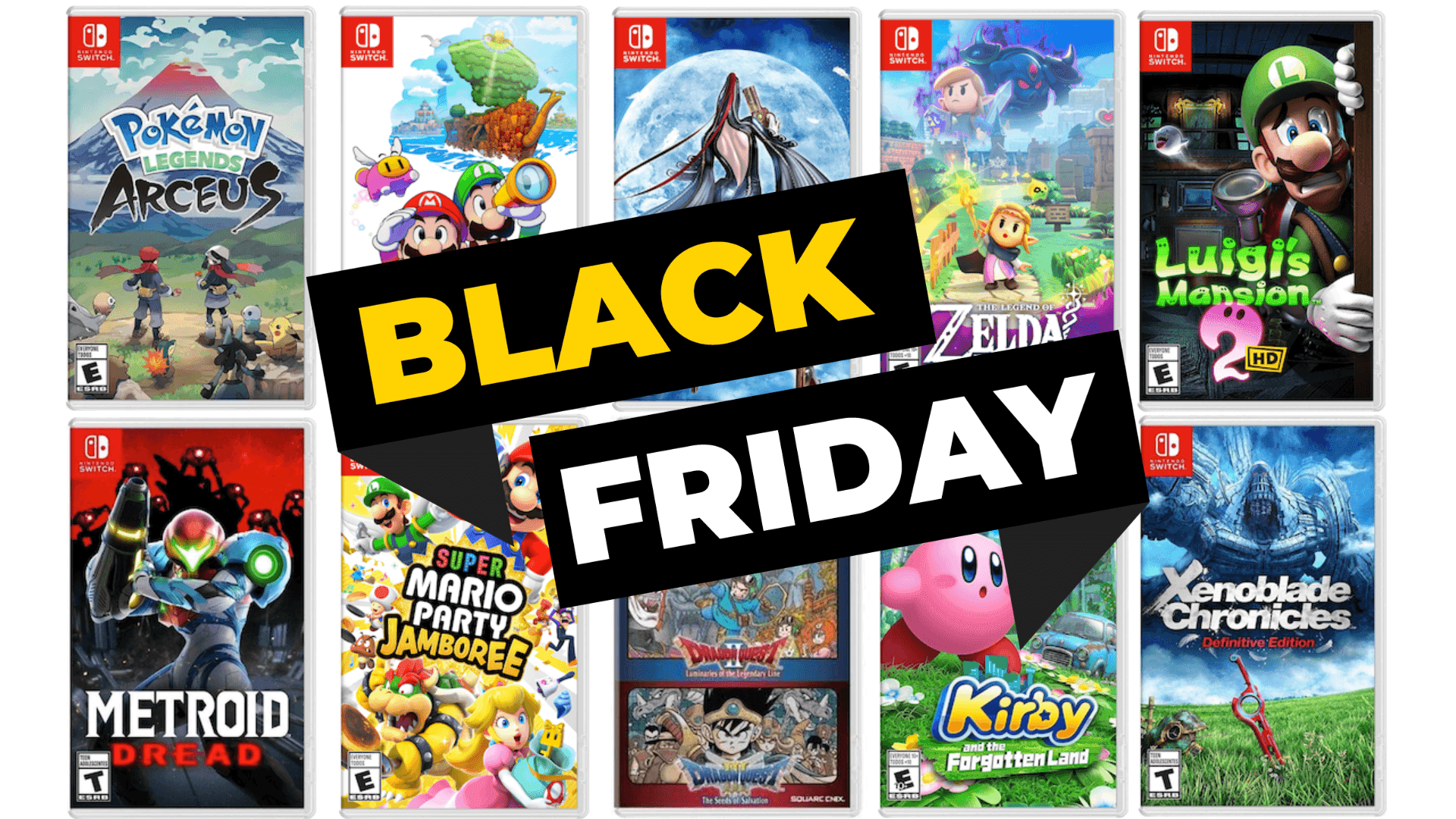 Save Up to 50% Off Switch Games