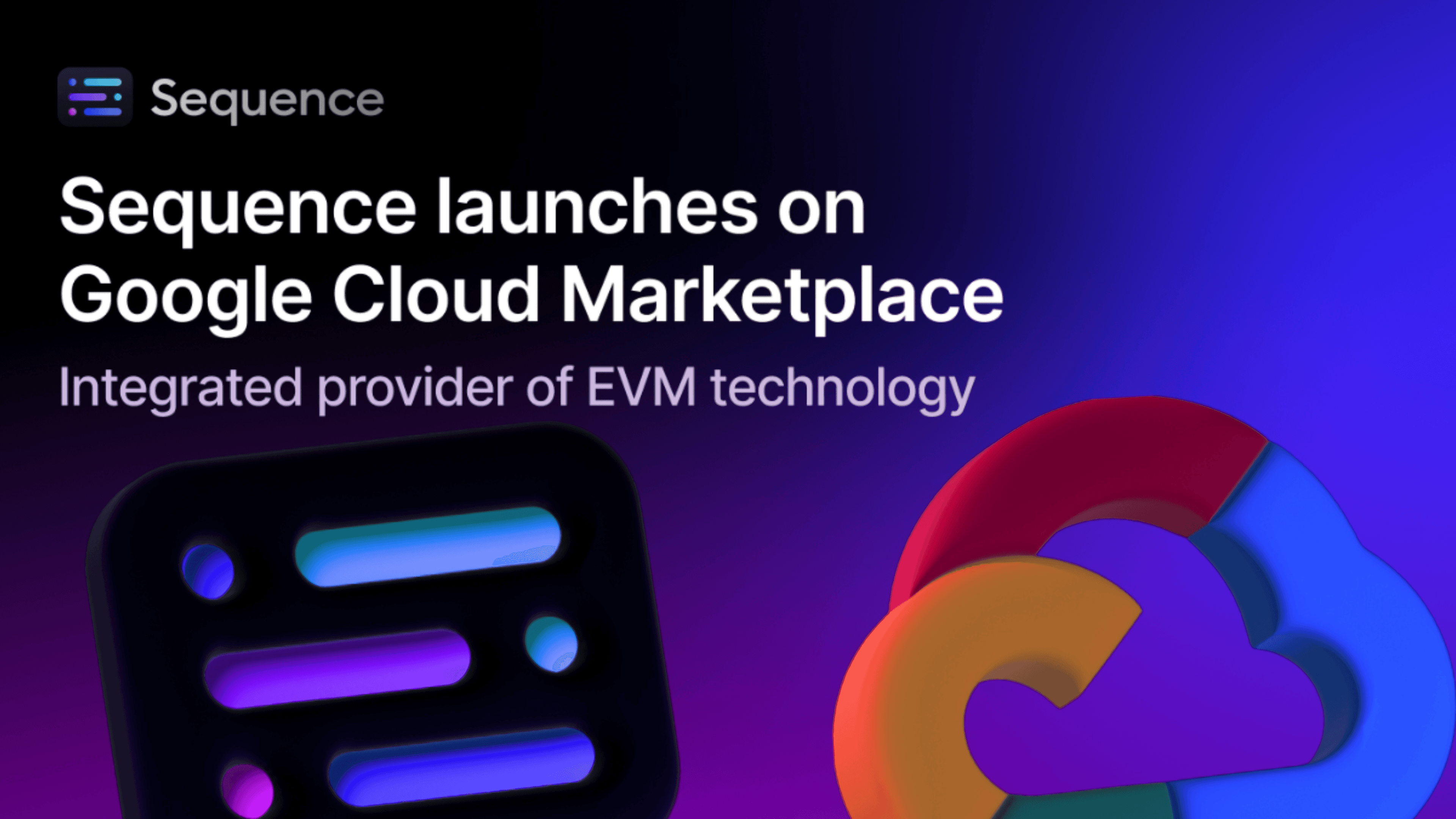 Sequence Launches on Google Cloud Marketplace