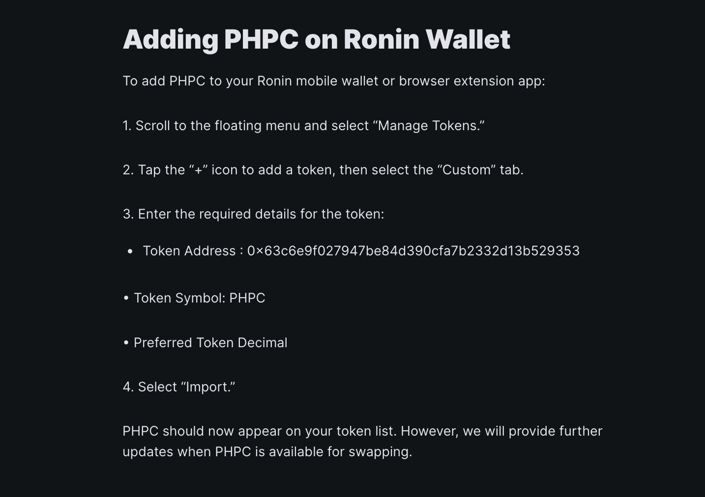 Sky Mavis Launches PHPC stablecoin on Ronin blockchain