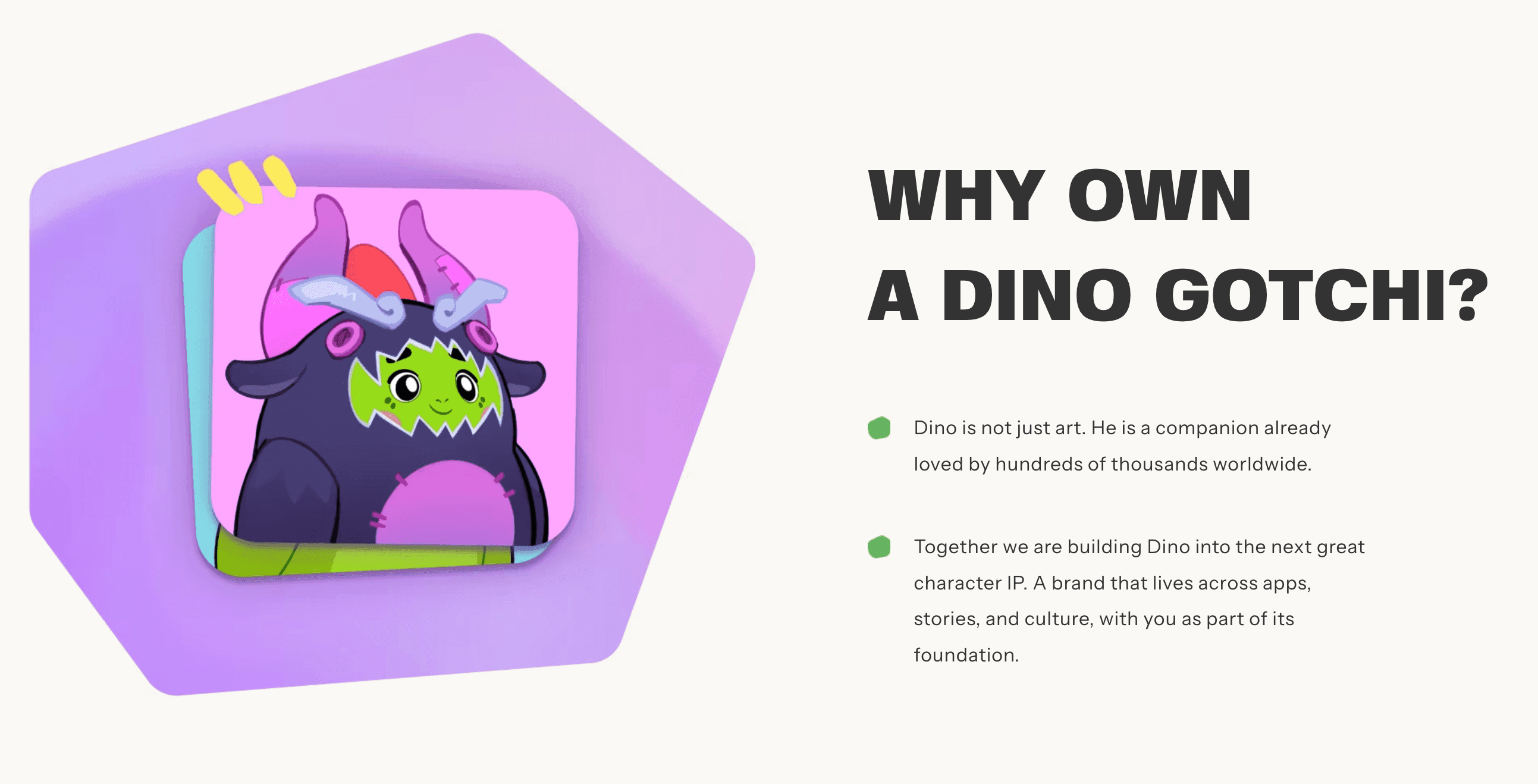 Sleepagotchi Dino Gotchis NFTs