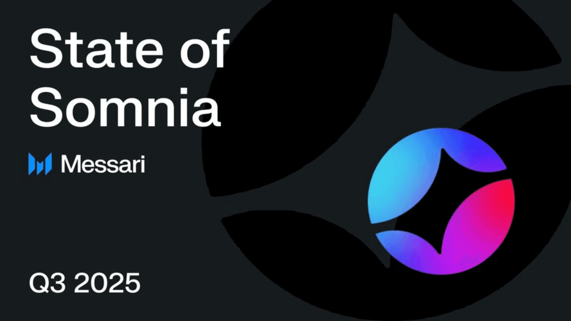 Somnia Q3 2025 Report