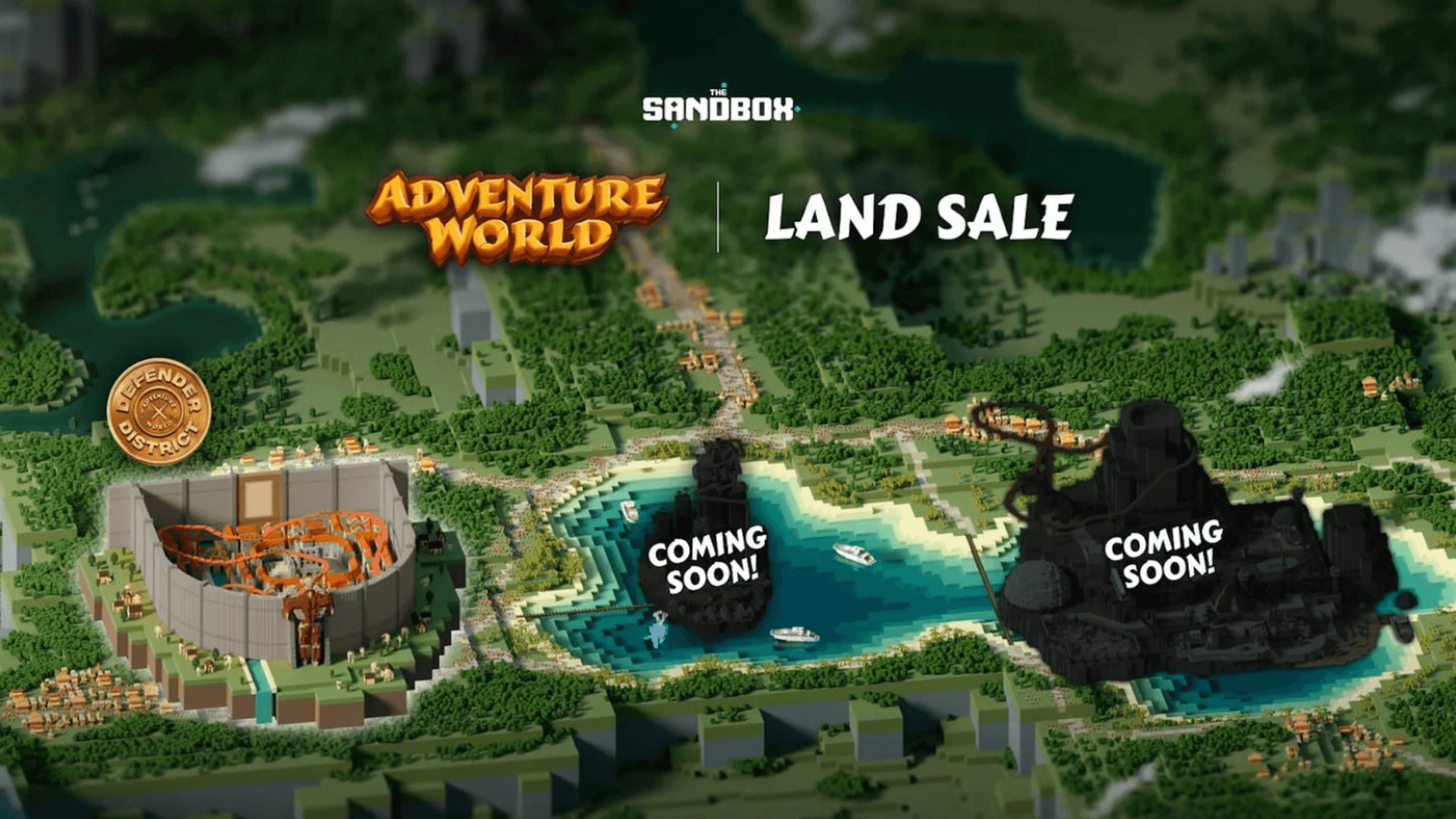 The Sandbox Launches AdventureWorld