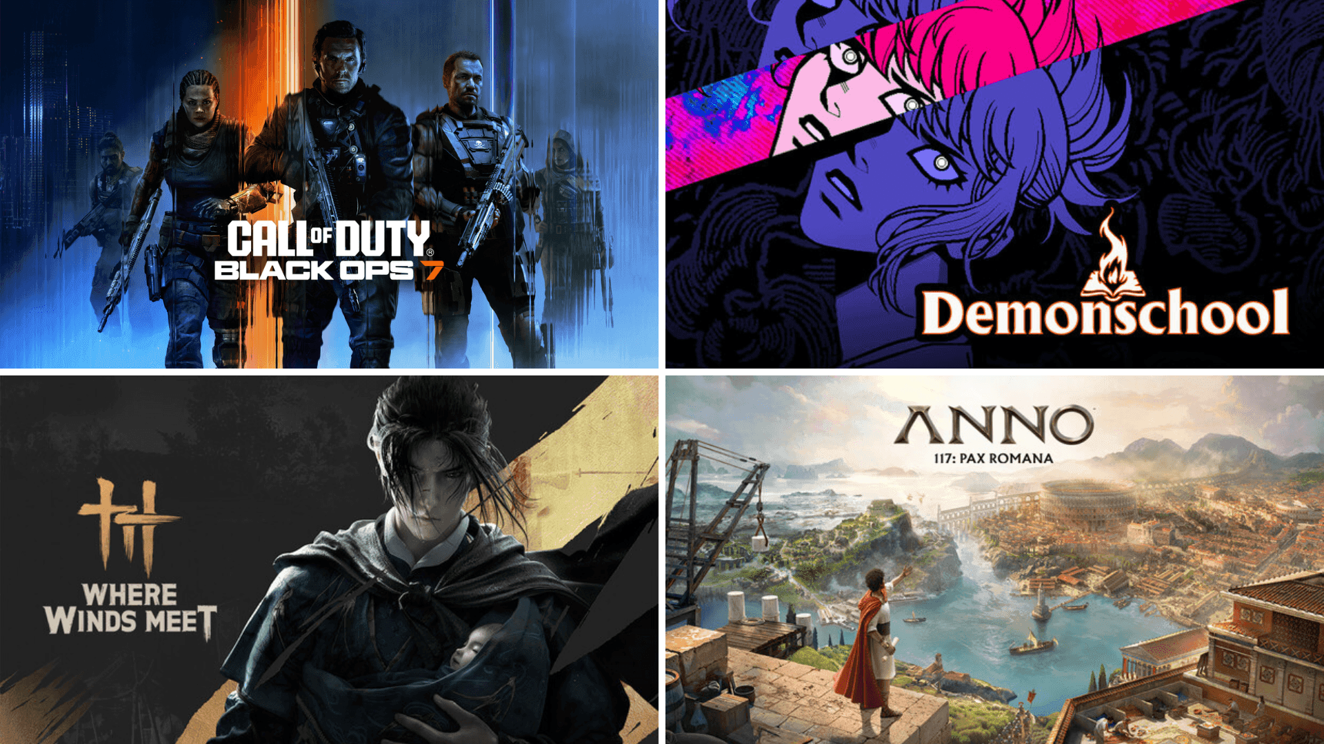 Top PC Game Releases for November 2025