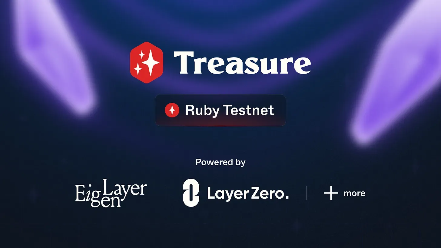 TreasureDAO Launches Treasure Ruby Testnet image