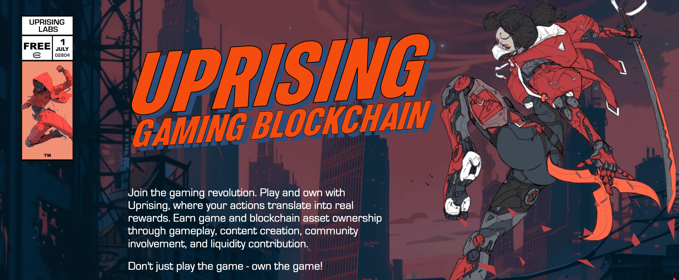 Uprising Labs' NFTs Sell Out in Seconds on Oasys Blockchain