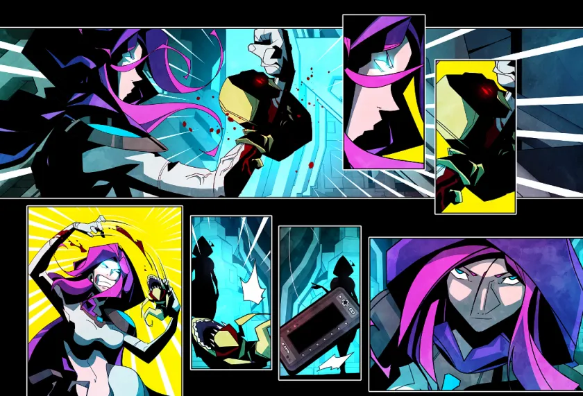 WANDERERS game image graphic novel.webp