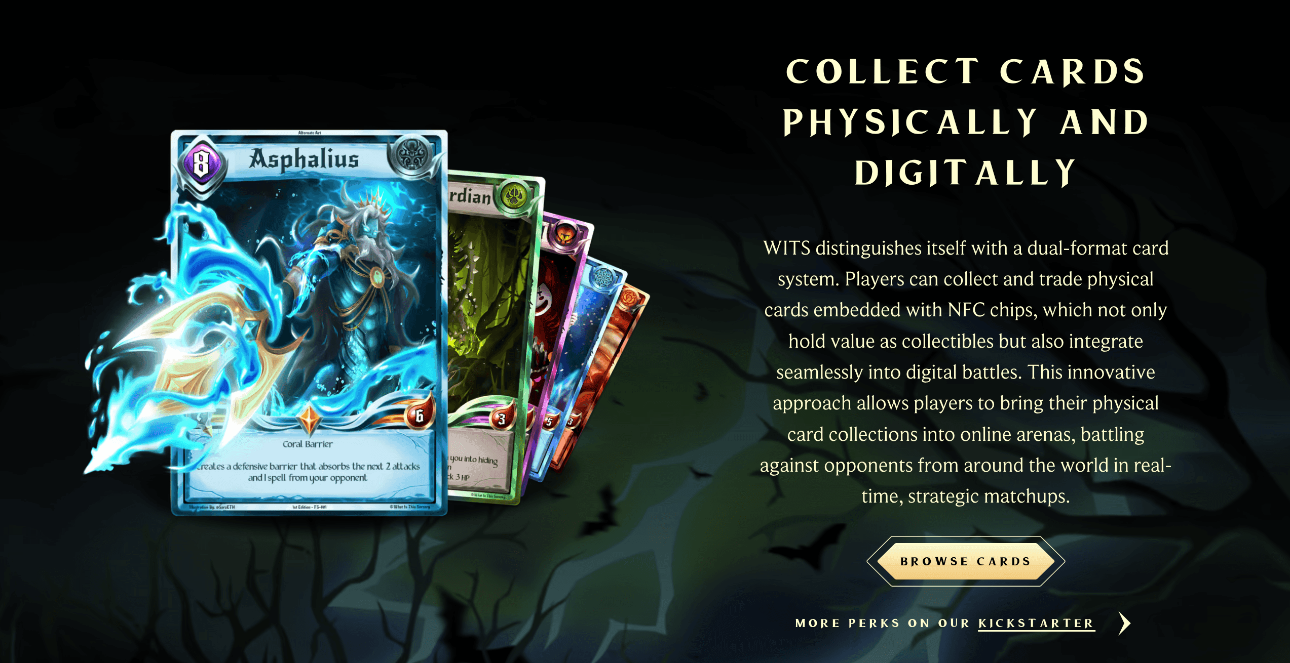 WITS (What Is This Sorcery) and Evolution of Trading Card Games