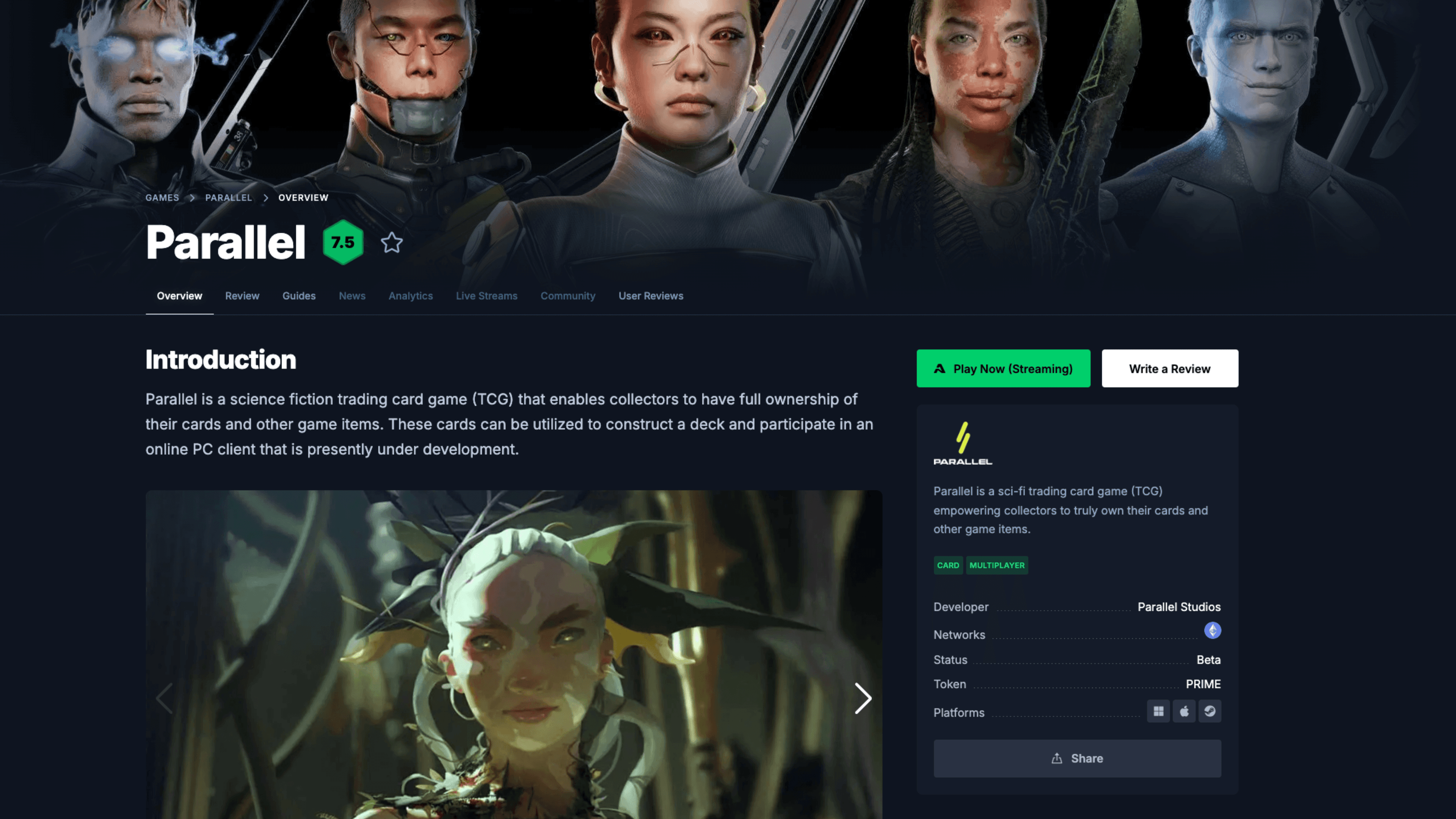 Play Parallel Using Cloud Gaming Exclusively on GAM3S.GG image