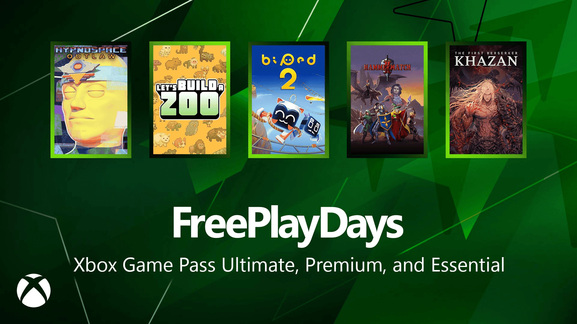 Xbox Launches Free Play Days