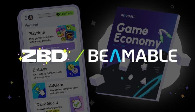 ZBD & Beamable Launch Secure Bitcoin Integration Starter Kit image
