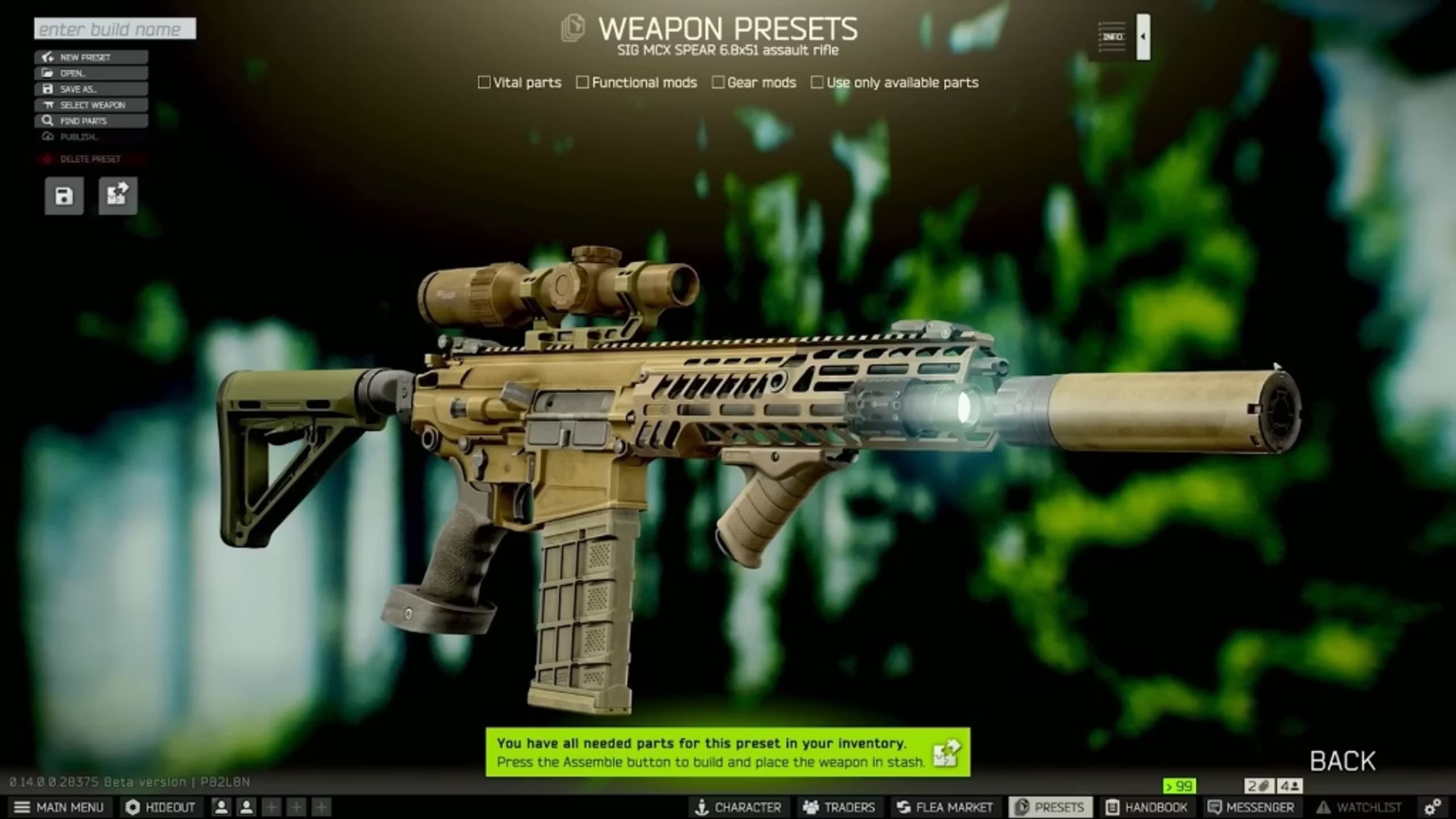 SIG MCX-SPEAR with optimal attachment setup for maximum effectiveness