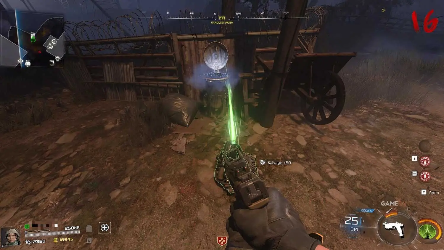 Active Chompy bin ready to accept weapon donations for rewards