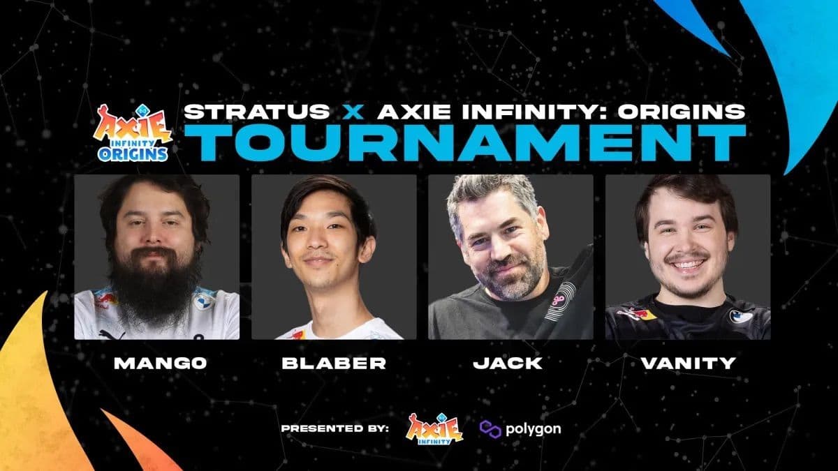 eSports and blockchain - axie stratus x cloud9