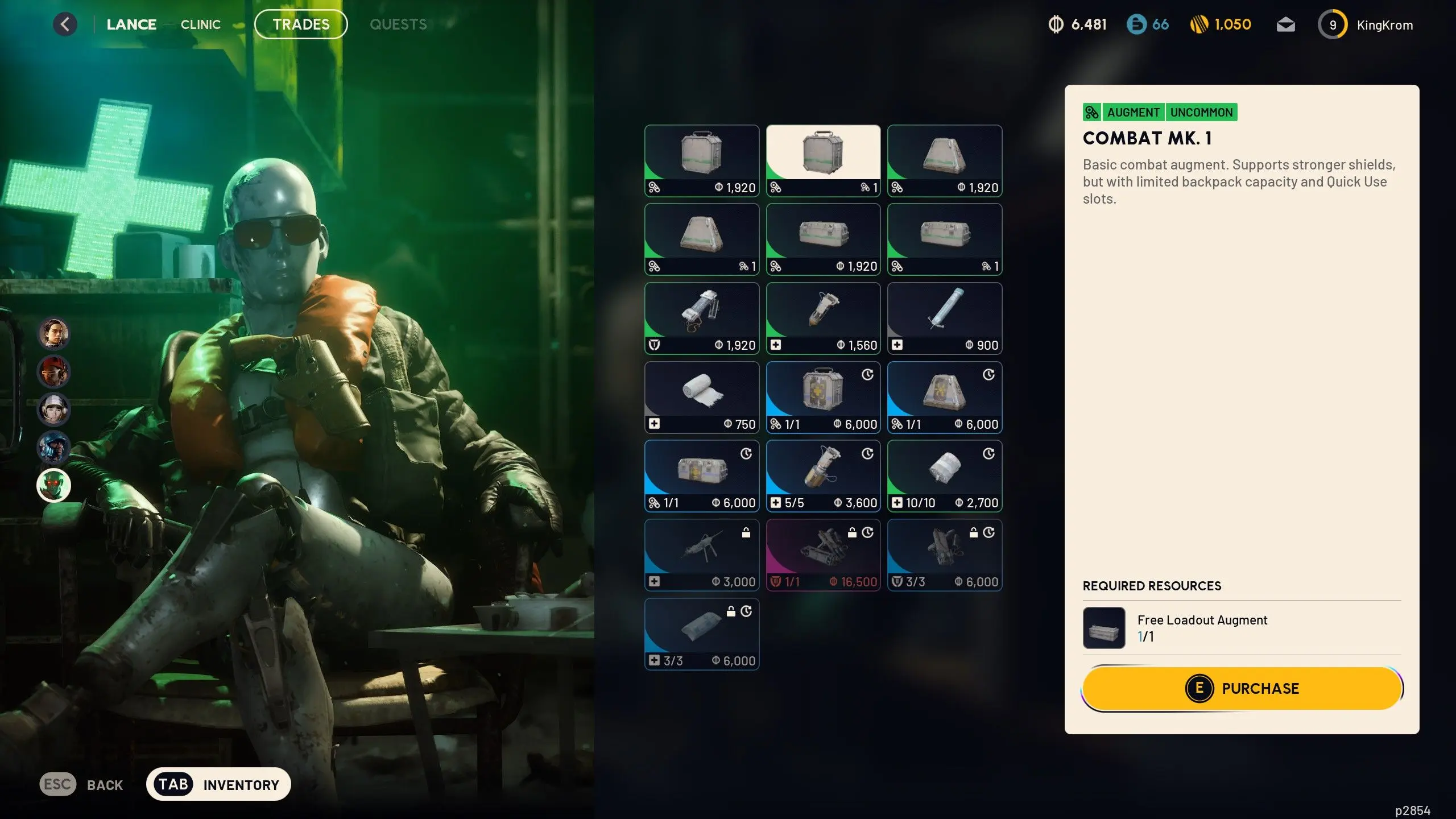 Optimizing weapon loadouts for different ARC enemy threat levels