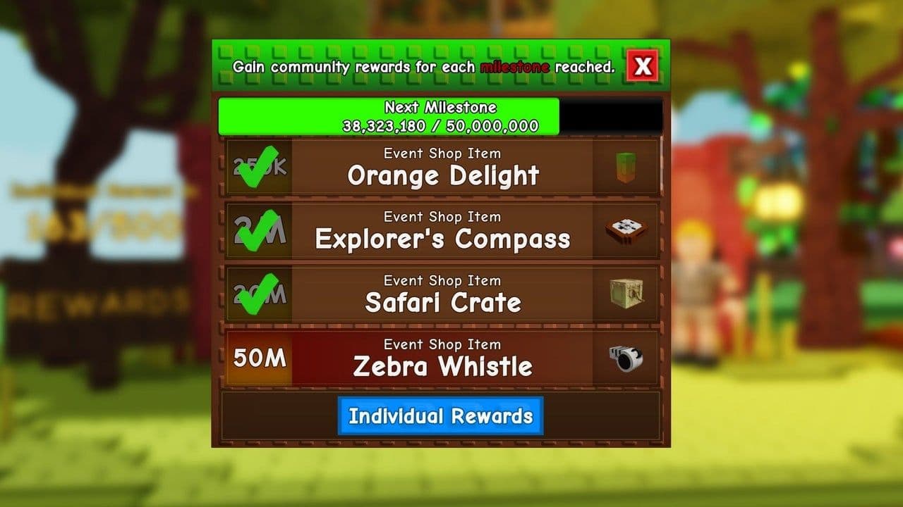 Safari Harvest Event - Grow a Garden ...