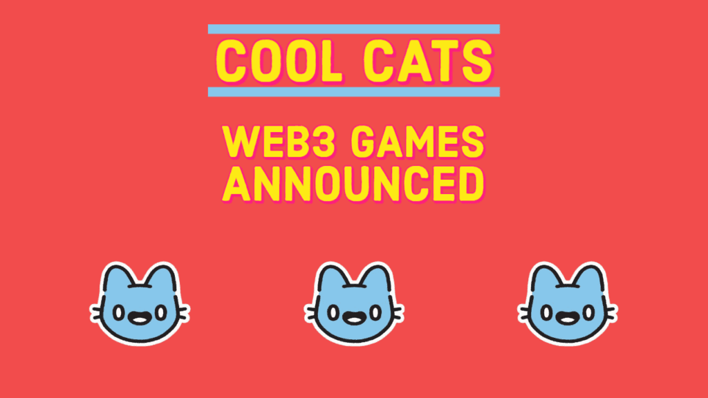 Cool Cats Group Reveals Three Web3 Games for 2024