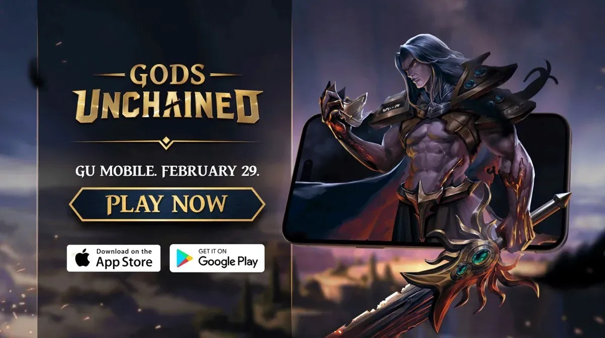 Immutable Games Gods Unchained Global Mobile Release